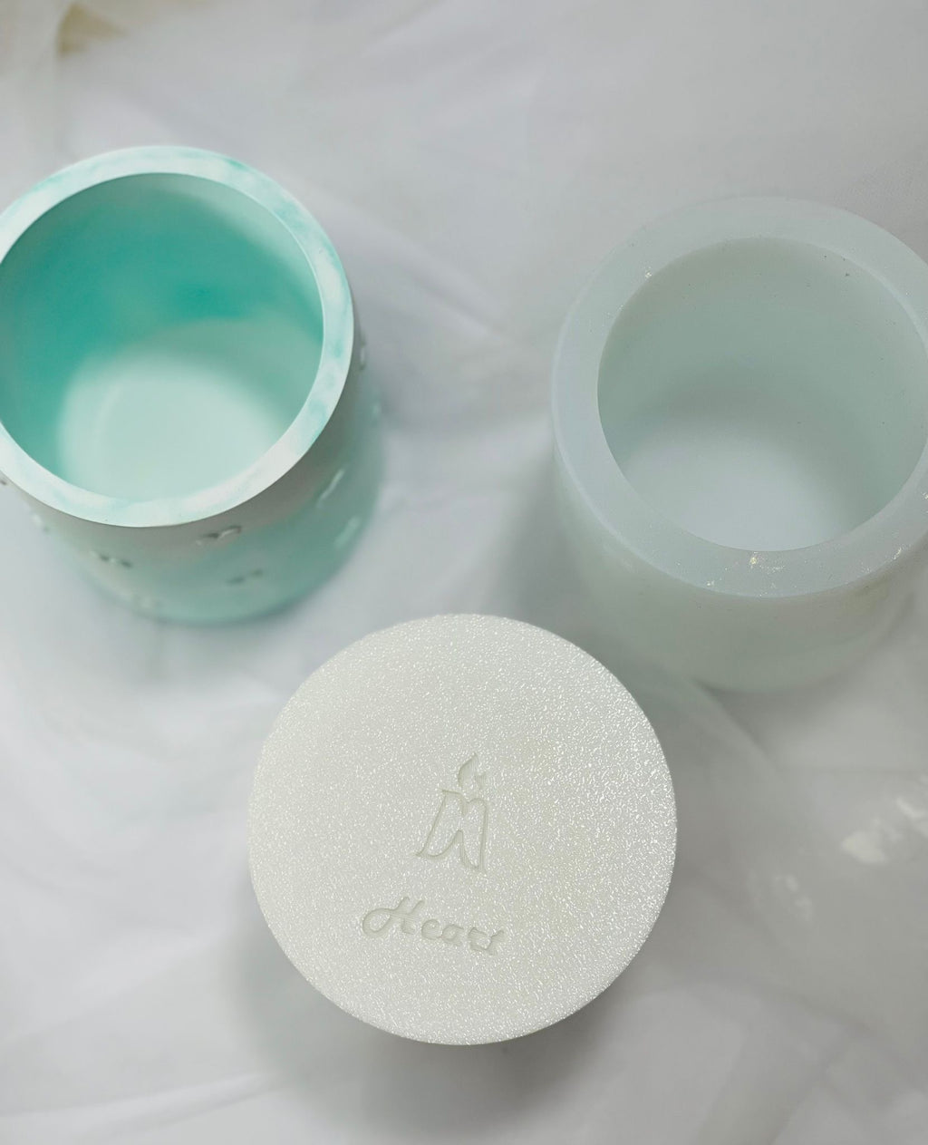 Supporto rigido per stampi in silicone - Heart