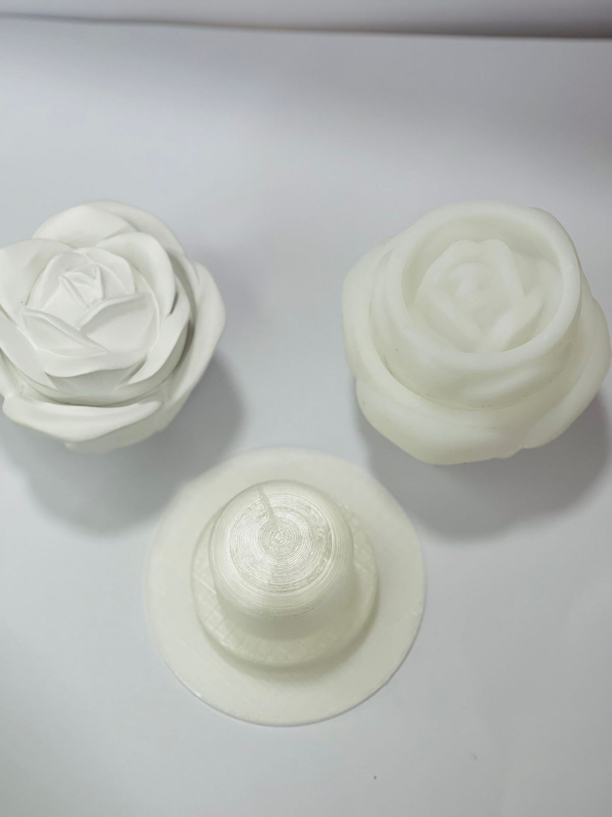 Supporto rigido per stampi in silicone - Rose