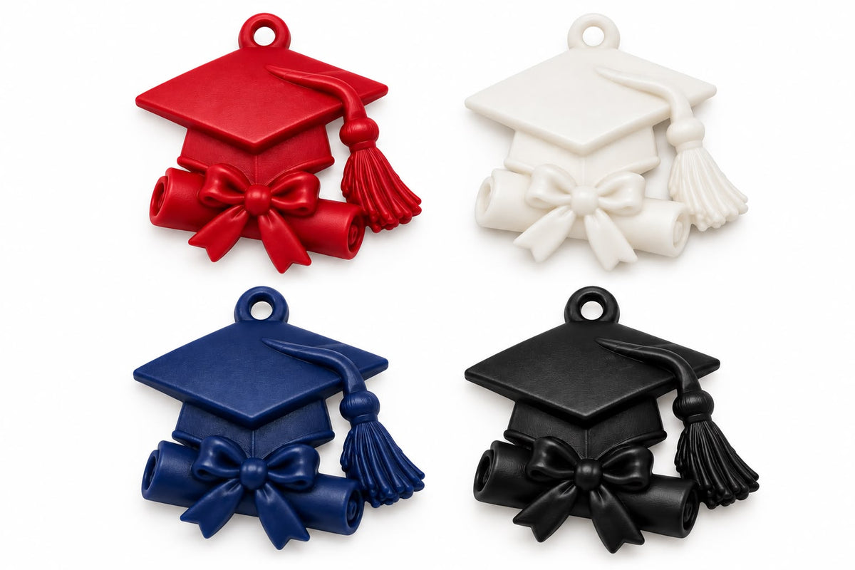 Cappellino Laurea con Pergamena in PLA - 10 Pezzi