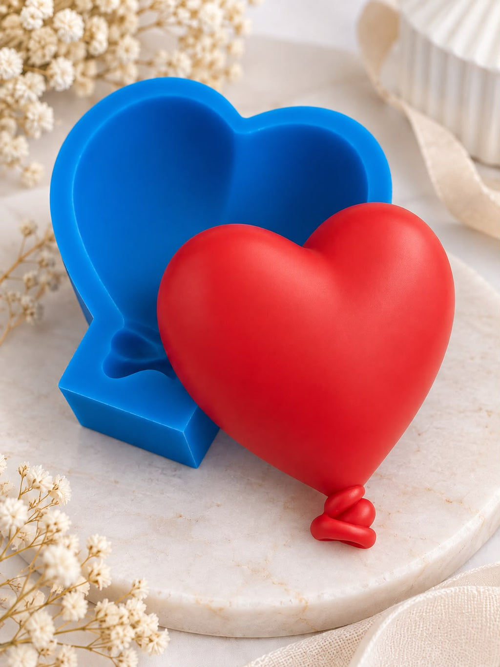 Stampo in Silicone - Heart Balloon Big