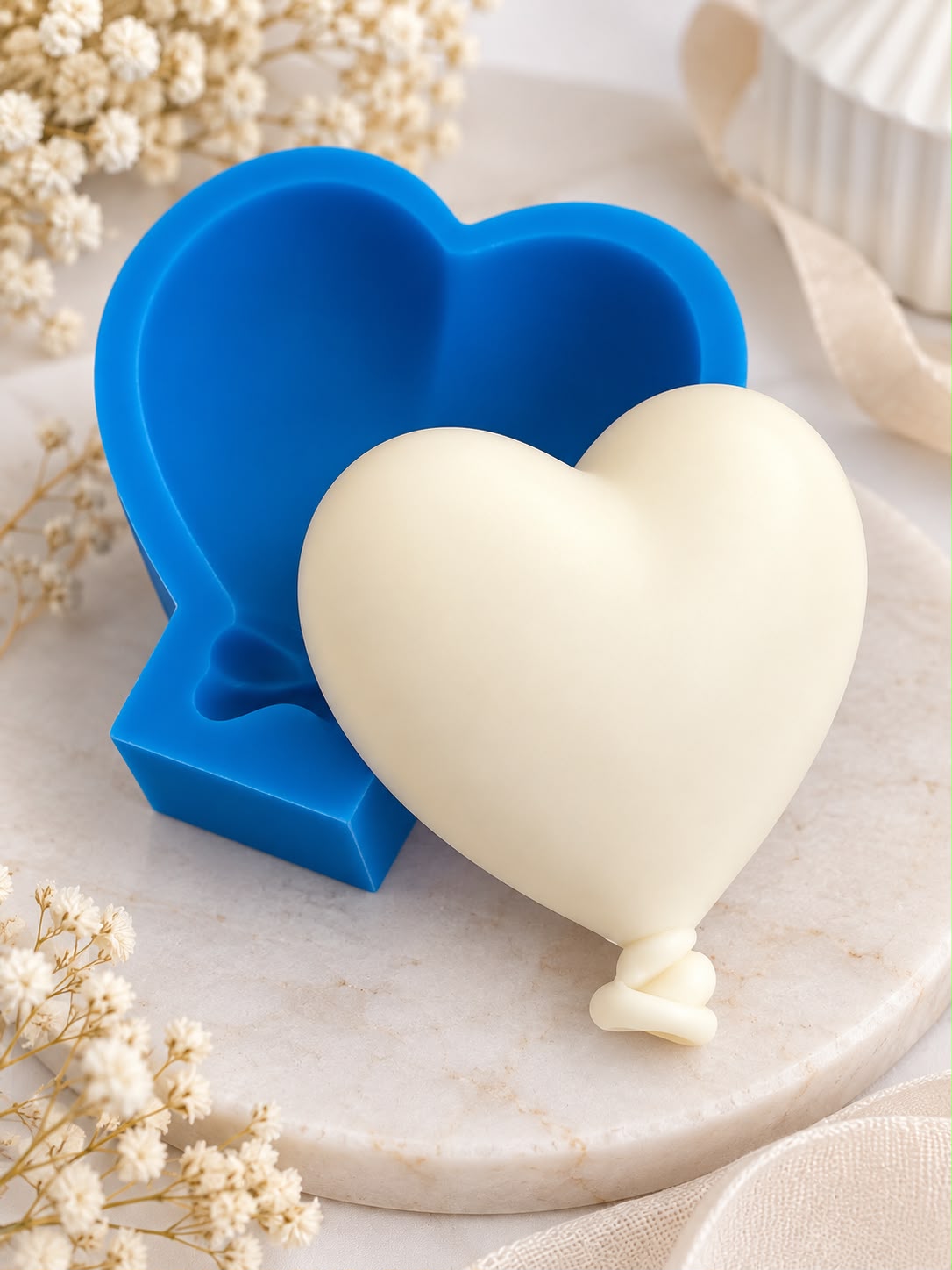 Stampo in Silicone - Heart Balloon Big