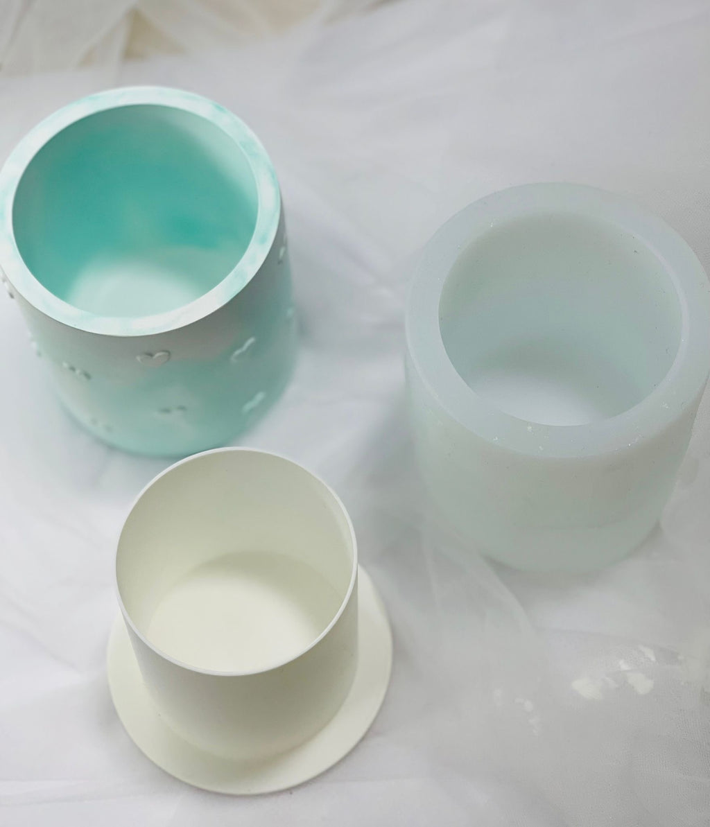 Supporto rigido per stampi in silicone - Heart