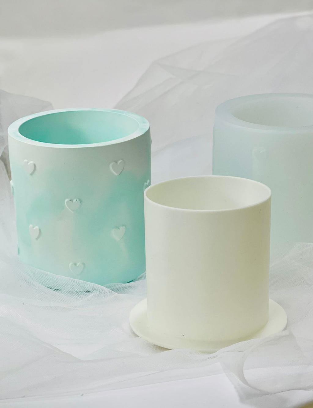 Supporto rigido per stampi in silicone - Heart